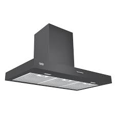 [94826004] - CAMPANA DE PARED NEW COLORFUL BLACK 90, DESIGN COLLECTION, EN ACERO INOX. 90 CM D.