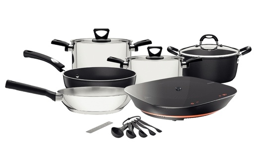 [95700010] PLACA DE COCCION PORTATIL POR INDUCCION GURU CON ACCESORIOS