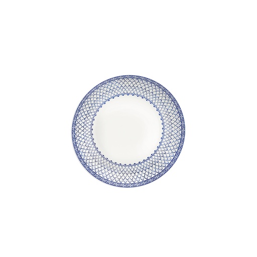 [96010710] PLATO HONDO EN PORCELANA Ø22 CM. UMEKO