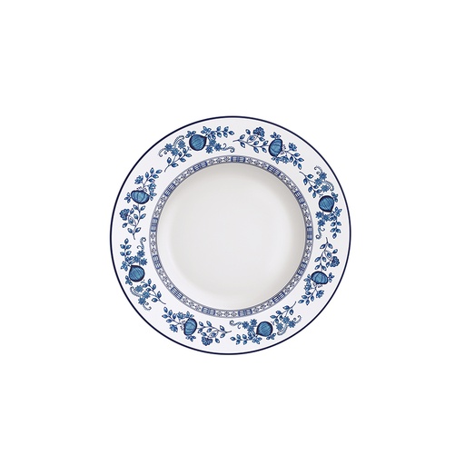 [96010901] PLATO RASO EN PORCELANA Ø28 CM. DULCE