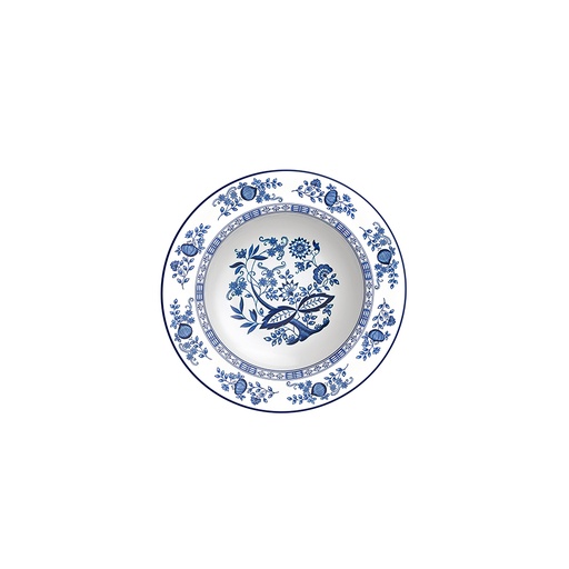 [96010910] PLATO HONDO EN PORCELANA Ø23 CM. DULCE