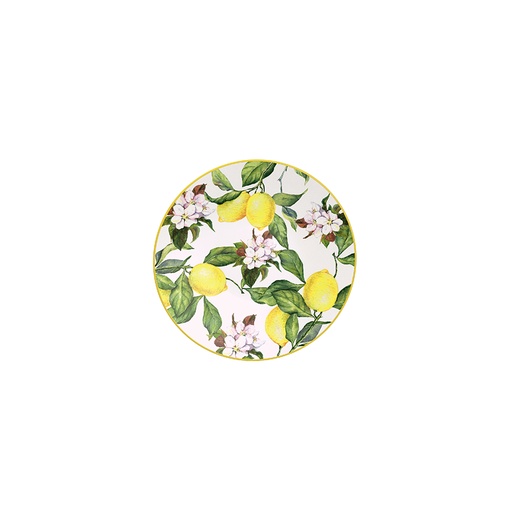 [96011106] PLATO PARA POSTRE EN PORCELANA Ø21 CM. CARMEN