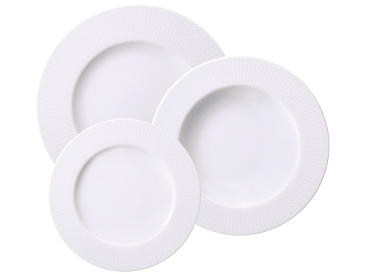[96589027] JUEGO DE PLATOS DE PORCELANA 12 PIEZAS MESH