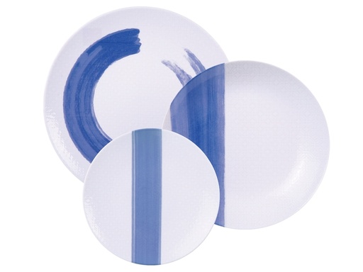 [96589035] JUEGO DE PLATOS DE PORCELANA 12 PIEZAS SOHO