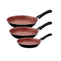[20297009] JUEGO DE SARTENES 3 PIEZAS CON ANTIADHERENTE CARIBE