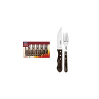 [21199996] JUEGO DE CUBIERTOS PARA CHURRASCO 12 PIEZAS POLYWOOD