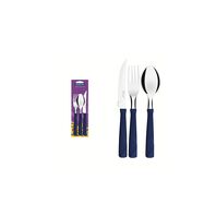 [23199169] JUEGO DE CUBIERTOS AZULES 3 PIEZAS NEW KOLOR