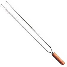 [26427065] PINCHO DOBLE PARA CHURRASCO 65 CM