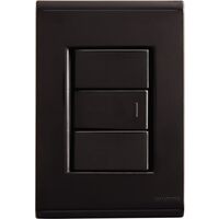 [57173001] INTERRUPTOR UNIPOLAR 10A/250V LIZ GRAFITO