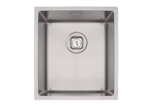 [94004103] CUBETA QUADRUM 34, DESIGN COLLECTION, EN ACERO INOX., 34X40 CM
