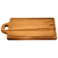[10408100] TABLA DE MADERA PARA CORTAR Y SERVIR CHURRASCO 50X32X2,2 MUIR BNZ