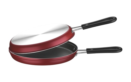 [20687724] SARTEN TORTILLERO DOBLE ANTIADHERENTE Ø 24 CM. LORETO