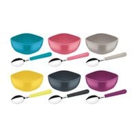 [25099943] JUEGO PARA POSTRE 12 PIEZAS MIX COLOR