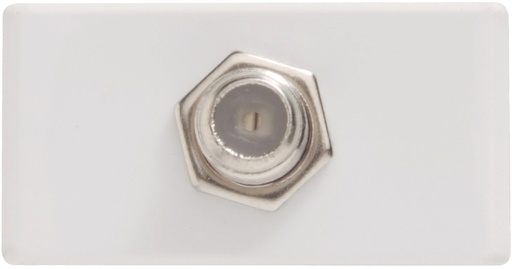 [57115042] MODULO TOMA TV/SAT COAXIAL BLANCO
