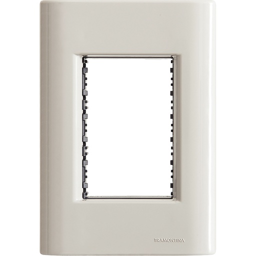 [57200065] TAPA 3 PUESTOS 4X2 GIZ FENDI SOFT TOUCH