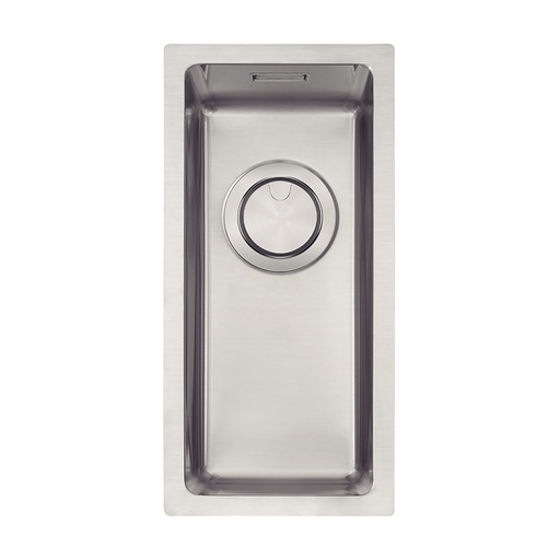 [94003103] - CUBETA QUADRUM AUXILIAR EN ACERO INOXIDABLE 17X40 CM.