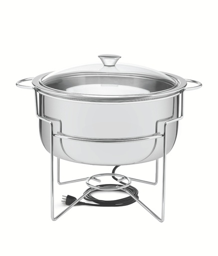 [61042212] - RECHAUD REDONDO 7L. EN ACERO INOXIDABLE CON RESISTENCIA 220 V.