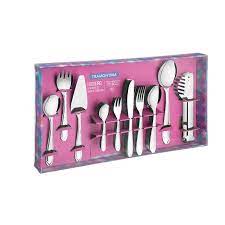 [66906080] JUEGO DE CUBIERTOS EN ACERO INOXIDABLE 65 PIEZAS LAGUNA