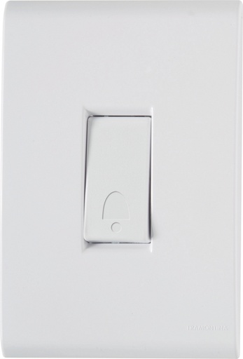 [57170008] CONJUNTO ARMADO PULSADOR TIMBRE 10A 250V BLANCO LIZ