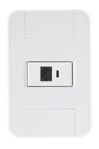 [57240019] CONJUNTO ARMADO TOMA RJ11 TELEFONO BLANCO TABLET