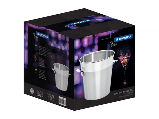 [61318200] BALDE PARA BOTELLAS EN ACERO INOXIDABLE 5.2 L.  COSMOS