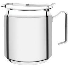 [61570100] CAFETERA Y LECHERA 0,9 L. Ø 10 CM. EN ACERO INOXIDABLE BUENA