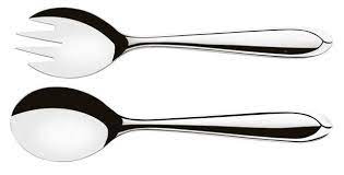 [63906120] JUEGO DE UTENSILIOS PARA ENSALADA EN ACERO INOXIDABLE LAGUNA