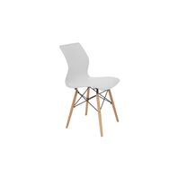 [92066010] SILLA MAJA BASE 3D BLANCO