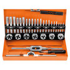 [44080432] JUEGO DE MACHOS Y TERRAJAS 32 PIEZAS