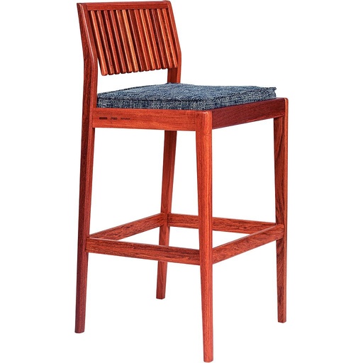 [14917002] BANCO ALTA DE MADERA JATOBA CON ACABADO ECOCLEAR PARA EXTERIOR - MOOD BY BRUNO FAUCZ