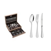 [66928223] CAJA DE CUBIERTOS EN ACERO INOXIDABLE 130 PIEZAS CLASSIC