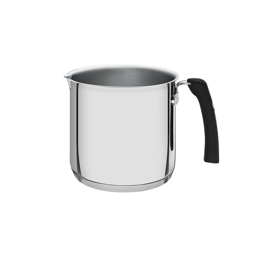 [62492140] HERVIDOR EN ACERO INOXIDABLE FONDO TRIPLE 2 L. Ø 14 CM. DUO SILICONE