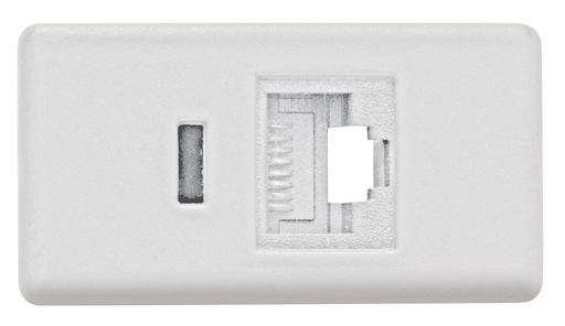 [57115056] MODULO TOMA RJ45 (CAT. 6) INTERNET BLANCO