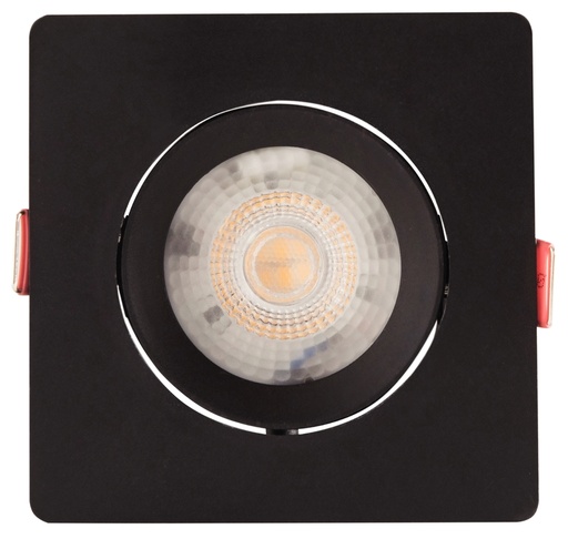 [58021607] SPOTLED CUADRADO BLACK 3W - 3000K LUZ AMARILLA