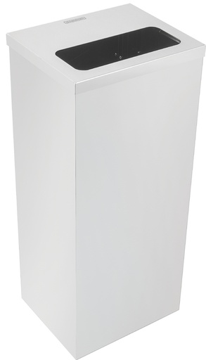 [94539020] BASURERO SQUARE 50 L, EN ACERO INOX.