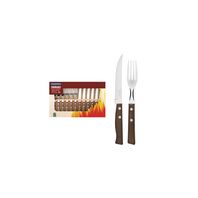 [22299002] JUEGO DE CUBIERTOS DE MESA PARA CHURRASCO 12 PIEZAS TRADICIONAL