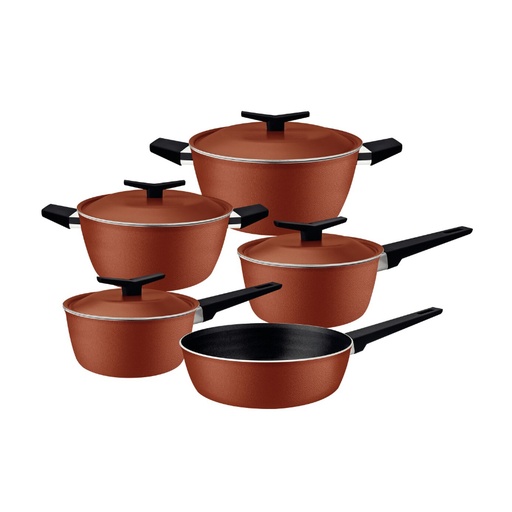 [28399330] - JUEGO DE OLLAS  5 PZAS SPEZIA