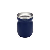 [61647220] VASO PARA MATE  EN ACERO INOXIDABLE- AZUL
