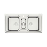 [93816513] LAVAPLATOS MAREA 2.5 C 34, PRIME, DE EMPOTRAR, EN ACERO INOX., 100X50 CM CON AGUJERO PARA MEZCLADOR