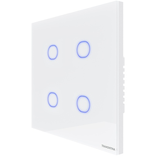 [57199200] INTERRUPTOR ONNE SMART 4X4 BLANCO CON 4 CANALES