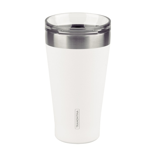 [61646515] VASO TERMICO CON TAPA - BLANCO
