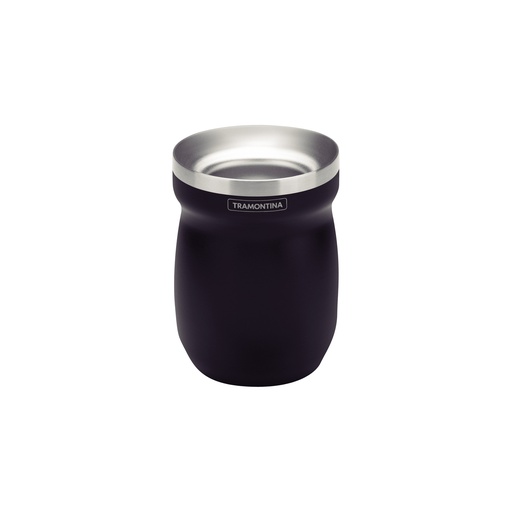 [61647200] VASO PARA MATE NEGRO
