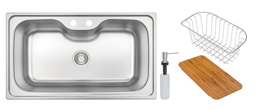 [93801182] LAVAPLATOS MORGANA MAXI 78 FX, PRIME, DE EMPOTRAR, EN ACERO INOX.,  86X50 CM, CON ACCESORIOS