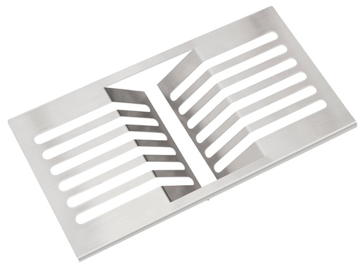 [94534125] ESCURRIDOR DE PLATOS, FLUSH, INOX 30 CM PARA CANALES HUMEDOS