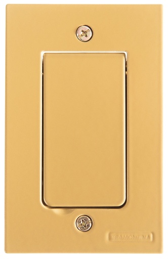 [56121212] TAPA DE PISO 1P MODULAR 4X2 DORADA