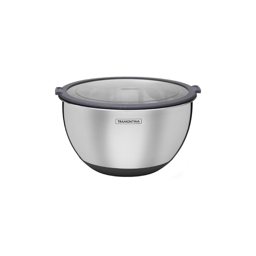 [61225150] CONTENEDOR REDONDO Ø16 CM. 1,5 L. EN ACERO INOX  CON TAPA CUCINA