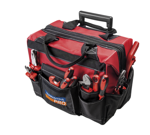 [44348059] BOLSA CON HERRAMIENTAS IEC 220 V 58 PIEZAS TRAMONTINA PRO