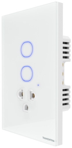 [57199009] INTERRUPTOR SMART 2 INT + 1 TOMA 15A UNI