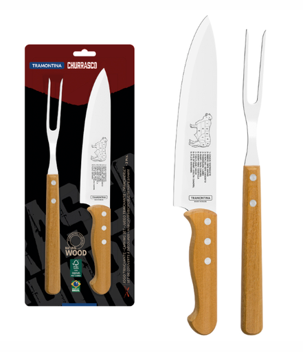 [22399096] JUEGO PARA CHURRASCO 2 PIEZAS DYNAMIC