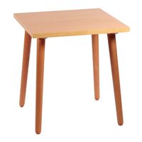 [14127070] MESA CUADRADA KYOTO INCOLORO 70 CM.